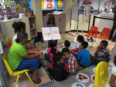 Alva Returns to Curacao for Their Summer Reading Program