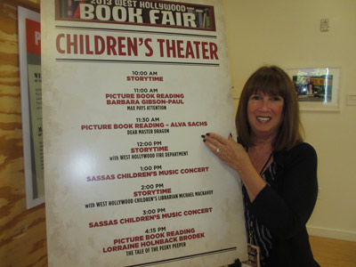 West Hollywood Book Fair Welcomes Alva  to the Children's Theatre 
