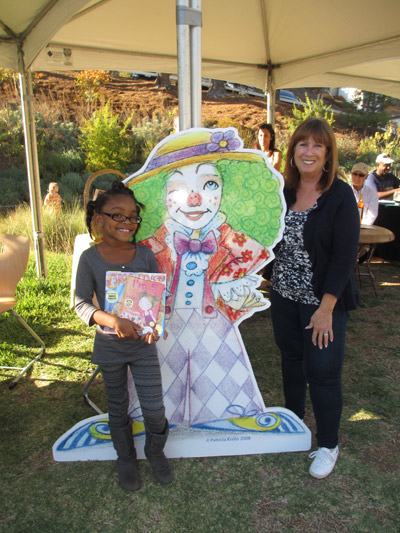 Alva celebrates at MUSE School, CA the Lavender Faire A Family Free Fun-Filled Day Outdoors
