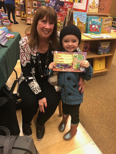 Barnes & Noble Event with Girl Scout Troop