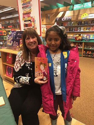 Barnes & Noble Event with Girl Scout Troop