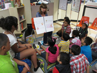 Alva Returns to Curacao for Their Summer Reading Program