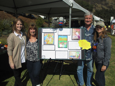 Alva celebrates at MUSE School, CA the Lavender Faire A Family Free Fun-Filled Day Outdoors