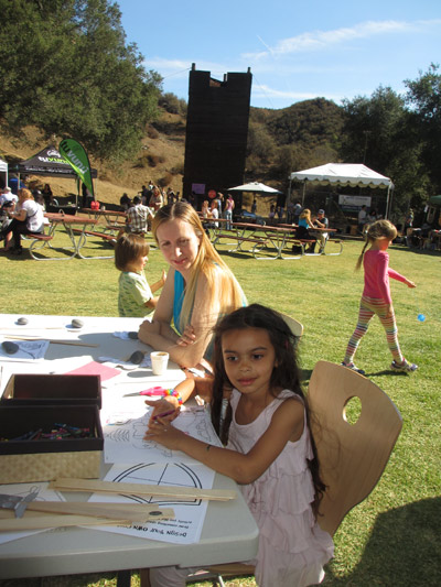 Alva celebrates at MUSE School, CA the Lavender Faire A Family Free Fun-Filled Day Outdoors