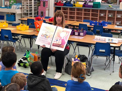 Alva's Return Visit to Willow Elementary School