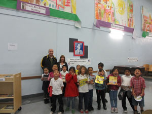 Nevin Elementary School Welcomes Alva for Author's Day