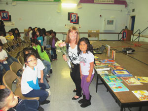 Nevin Elementary School Welcomes Alva for Author's Day