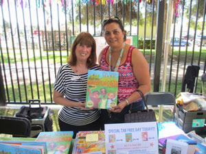 Sponsored by United Way the community of Wilmington and Southern California
share a day with amazing authors, musicians, and activities to promote literacy.
It was a honor for me to be a part of this special event