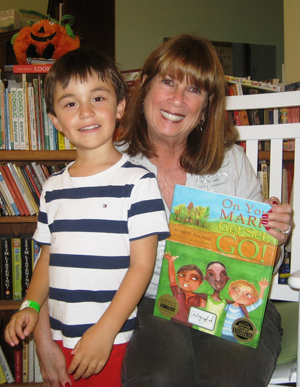 Alva and Chudney Ross, owner of Books and Cookies LA 
are all smiles for this fun day together!