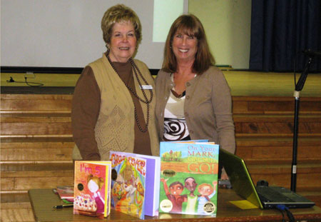 Suzanne Coscarelli, RIFSoCal Site Coordinator and Alva, author and Board Member of RIFSoCal too!