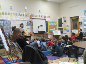 Alva joins in on a night of sharing books, art, and community as she instructs a workshop, story time, decorating our very own birthday cupcakes, and book signing!