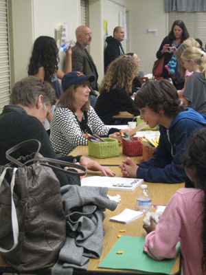 Alva joins in on a night of sharing books, art, and community as she instructs a workshop,
story time, decorating our very own birthday cupcakes, and book signing!