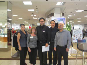 Macy's Canoga Park welcome Alva to their RIFSoCal rally and cheer for the Be Book Smart campaign